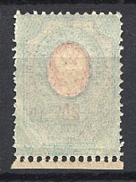 1908 20k Russian Empire (OFFSET of Grid, Print Error, CV $45, MNH)