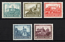 1932 Weimar Republic, Germany (Mi. 474 - 478, Full Set, CV $70)