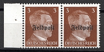 1945 Germany Ruhr Pocket Military Mail Pair (Full Set, Signed, MNH)