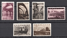 1938 USSR The Second Line of Moscow Subway (Full Set, MNH)