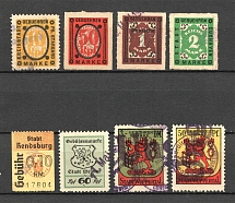 Germany Revenue Fee Stamps Group of Stamps (Canceled)