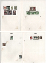 Stock of Mute Cancellation Stamps, Russian Empire, Russia