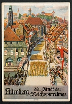 1936 Reich party rally of the NSDAP in Nuremberg, Procession through the city streets