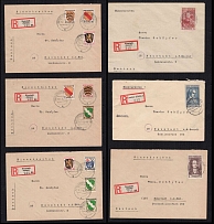 France, Stock of Registered Covers