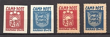 Lithuania Baltic Dispaced Persons Camp Hanau (Perf+Imperf, MNH/MH)