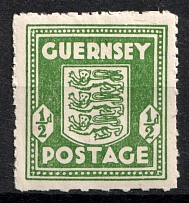 1943 Guernsey, German Occupation, Germany (Mi. 1 c, CV $80, MNH)