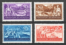 1937 Liechtenstein (CV $25, Full Set)