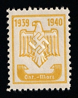 1939-40 'Oct - Mar', NSDAP Nazi Party, Germany (MNH)