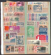 Worldwide, Stock of Cinderellas, Non-Postal Stamps, Labels, Advertising, Charity, Propaganda (#414A)