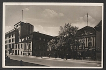 1939 'Reich Chancellor's Palace and Government Office', Propaganda Postcard, Third Reich Nazi Germany