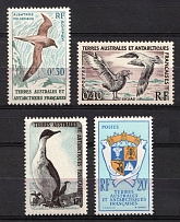 1959 French Southern and Antarctic Territories (Mi. 14 - 17, Full Set, CV $60, MNH)