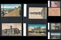 Germany, Fieldpost Sea Post, Stock of Postcards and Cover, Propaganda Cards
