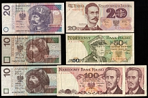 1982-2012 National Bank of Poland, Republic of Poland, Banknotes