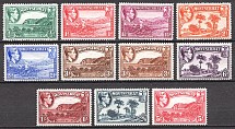 1938-48 Montserrat British Empire Perf. 14 Varieties of Colors CV 65 GBP