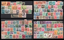 Costa Rica, Brazil, Chile, Stock of Stamps