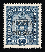 1919 60h Lesser Poland (Fi. 42, Mi. 40, Certificate)