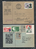 WWII Armies Battalions Military Covers, Europe, Switzerland