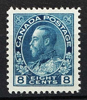 1924 8c Canada (Sc. 115i, Certificate, CV $100, MNH)