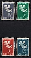 1936 Netherlands (Mi. 297 - 300, Full Set, CV $80)