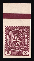 1919 2k Second Vienna Issue Ukraine (IMPERFORATE, MNH)