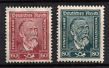 1924-28 Weimar Republic, Germany (Mi. 362 - 363, CV $120, MNH)