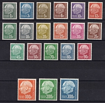 1957 Saar, Germany (Mi. 409 - 428, Full Set, CV $70, MNH)