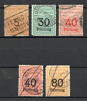 Germany Railway stamps Group (Cancelled)