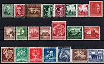 1936-41 Third Reich, Germany (Full Sets, CV $230, MNH)