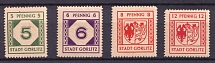 1945 Gorlitz, Germany Local Post (Mi. 1 - 4, Full Set, CV $80, MNH)