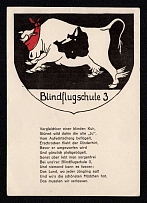Blind Flying School 3, Germany, Postcard, Mint