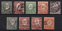 1920 Joining of Upper Silesia, Germany (Mi. 1 - 9, Full Set, Canceled, CV $60)