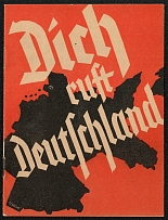 1933 Germany Summons You Brochure for the NSDAP Plebiscite
