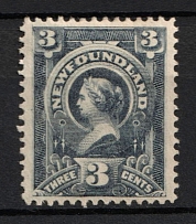 1890 3c Newfoundland, Canada (Sc. 60, Full Set, CV $30)