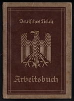 1936 (30 Mar) Third Reich, Germany, Employment Record Book