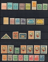 1918-40 Estonia Collection (Full Sets, 4 Pages, CV $3,250, MNH)