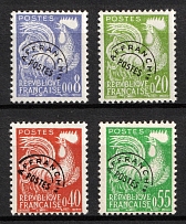 1960 France (Mi. 1302 - 1305, Full Set, CV $50)