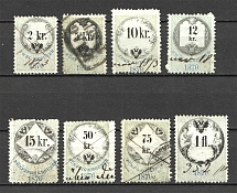 1870 Austria Fiscal Stamps (Cancelled)