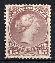 1868-90 15c Canada (SG 61c, CV $435)