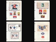 Great Britain, Danmark, Mexico, Stock of Cinderellas, Non-Postal Stamps, Labels, Advertising, Charity, Propaganda (#55)