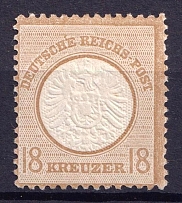 1872 18kr German Empire, Germany (Mi. 28, CV $60)