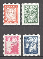 1936 Latvia (CV $15, Full Set)