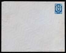 1883-85 14k Postal stationery stamped envelope, Russian Empire, Russia (SC МК #39А, 139 x 111 mm, 16th Issue)