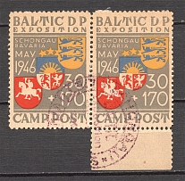 1946 Baltic Dispaced Persons Camp Schongau Expostition (Cancelled)
