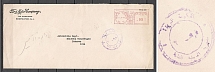 USA WWII 1942 to Iran, International Letter, Transit through Iraq