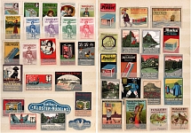 Germany, Collection of Cinderellas, Non-Postal, Labels