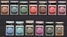 1939 General Government, Germany (Mi. 1 - 13, Full Set, Margins, CV $40, MNH)