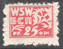 WSW БСП Non-Postal Stamp 25 Pf (MNH)