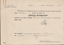 1939 Third Reich Propaganda, Special Telegram, Nazi Germany