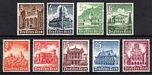 1940 Third Reich, Germany (Mi. 751 - 759, Full Set, CV $60, MNH)