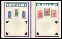 1906 International Exhibition, Milan, Italy, Stock of Cinderellas, Non-Postal Stamps, Labels, Advertising, Charity, Propaganda (#655)